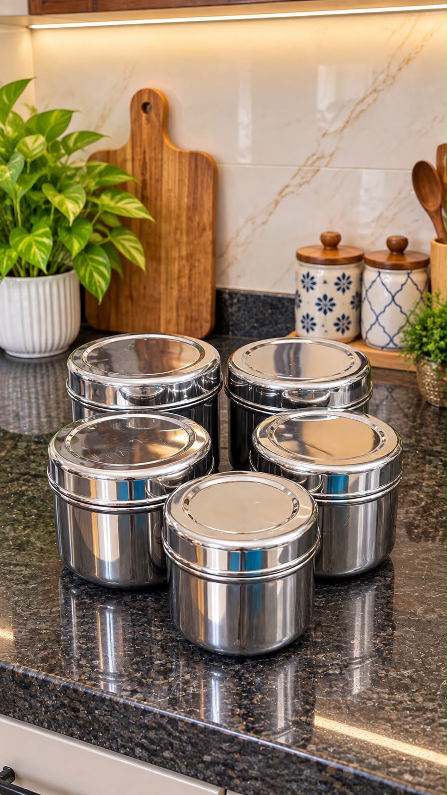 Mini Idly & Dosa Batter Box – 5 Piece Set