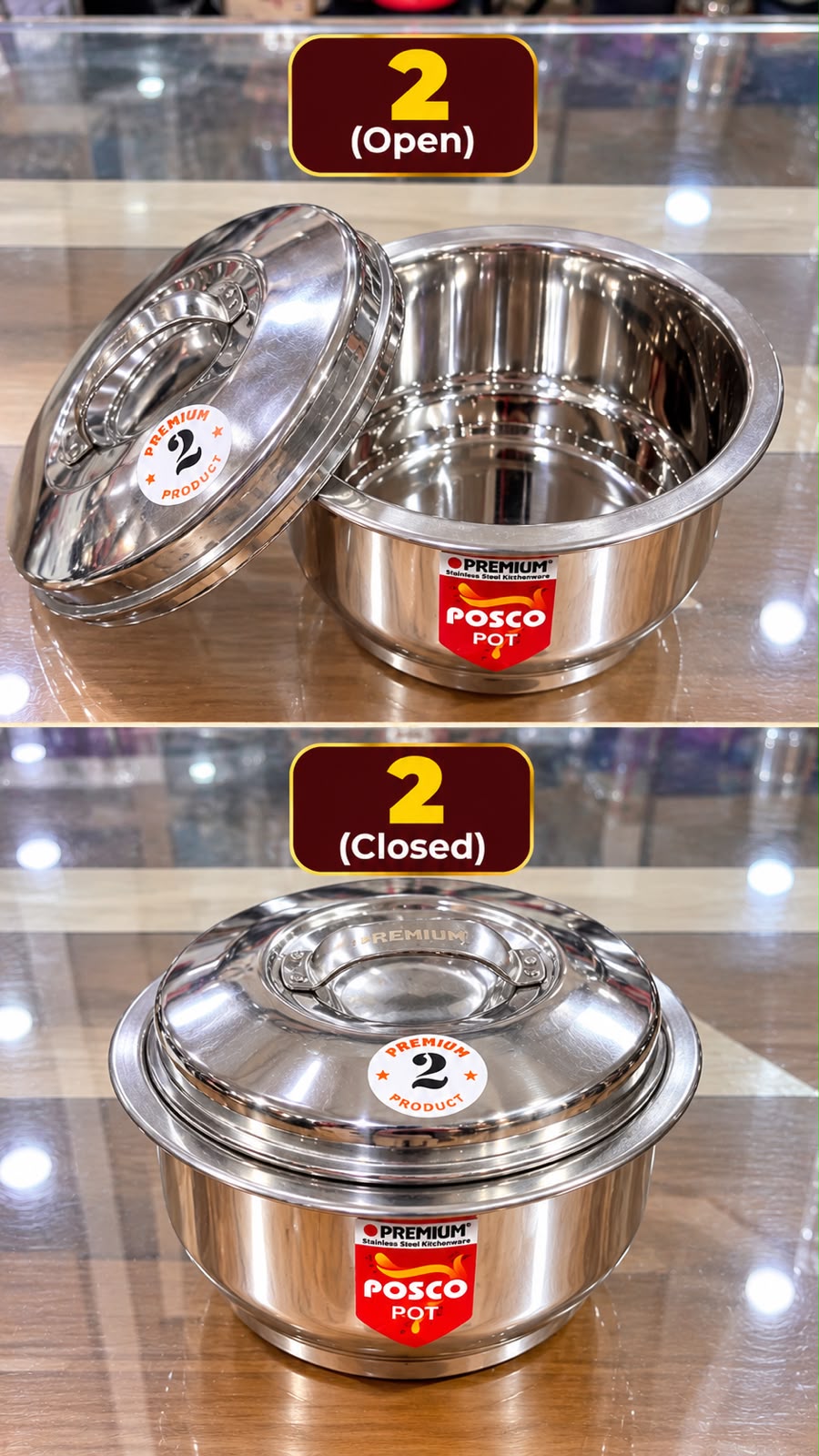 POSCO Premium Stainless Steel Pot