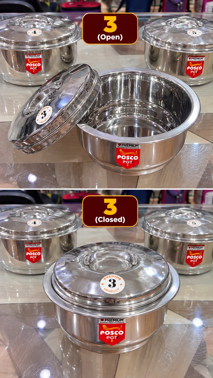 POSCO Premium Stainless Steel Pot