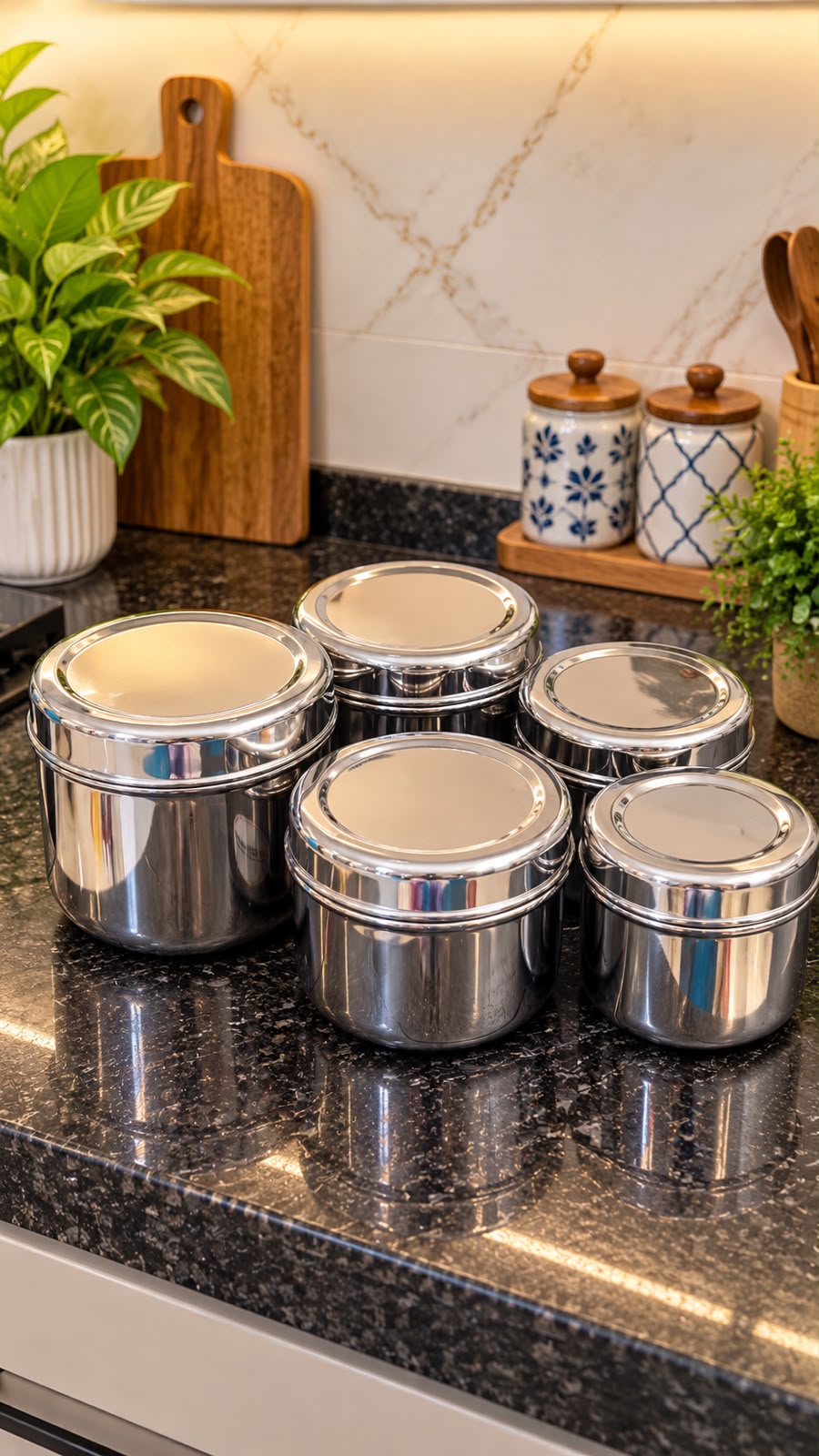 Mini Idly & Dosa Batter Box – 5 Piece Set