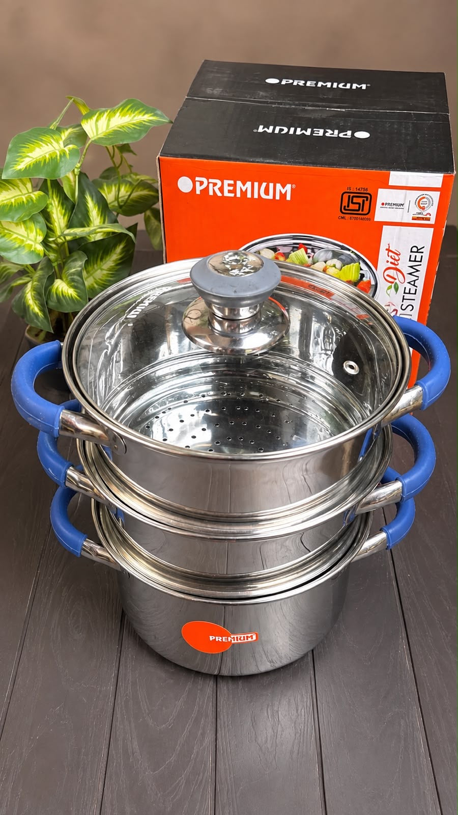 Premium Stainless Steel Diet Steamer