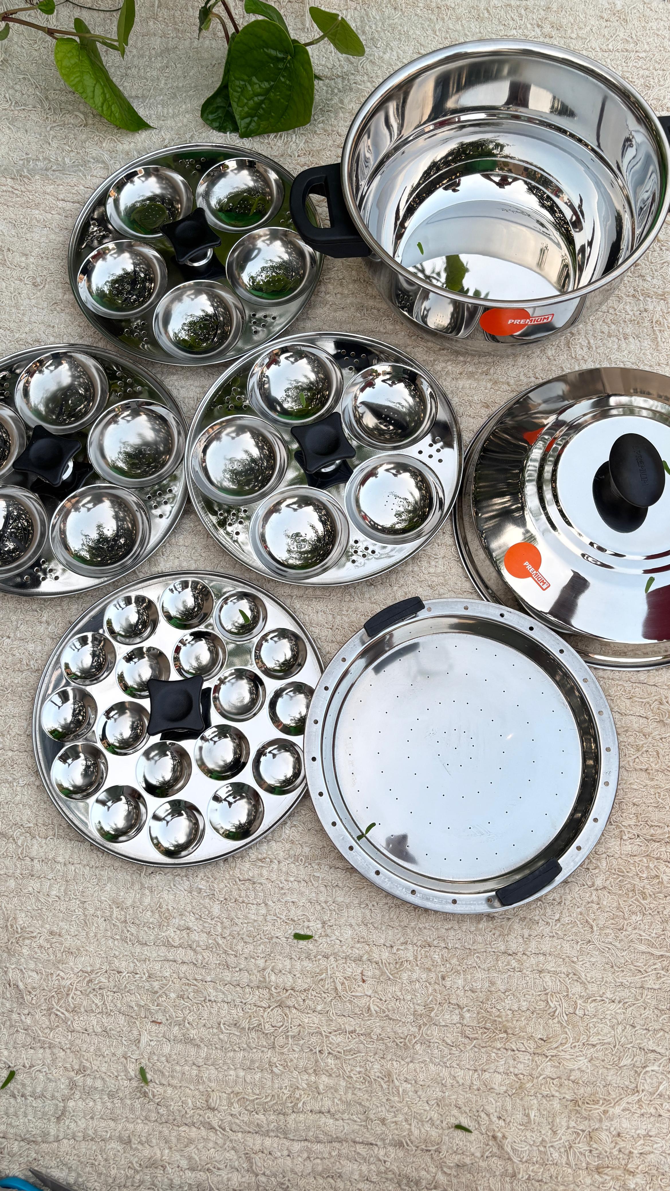 Vegan Idly Pot - Stainless Steel