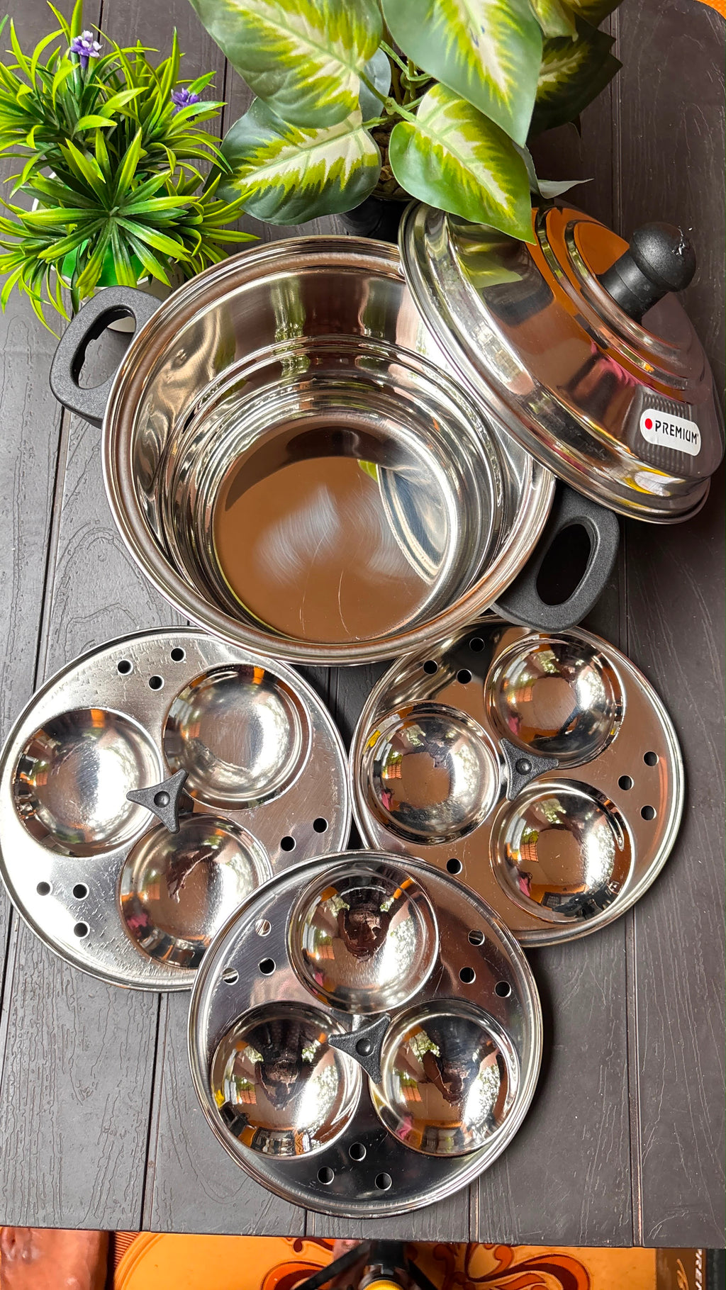 9 Idly Pot – 9 Large-Size Idli Capacity