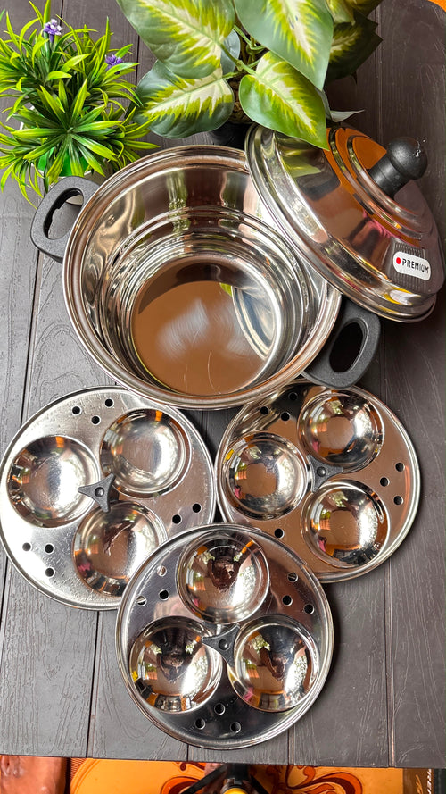 9 Idly Pot – 9 Large-Size Idli Capacity