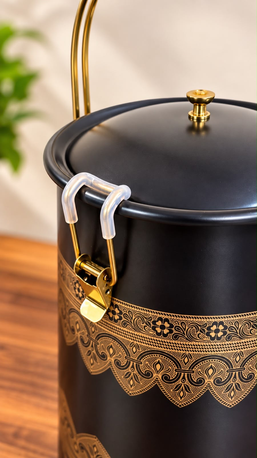 Luxe Black Conical Water Tank – 10 Litre