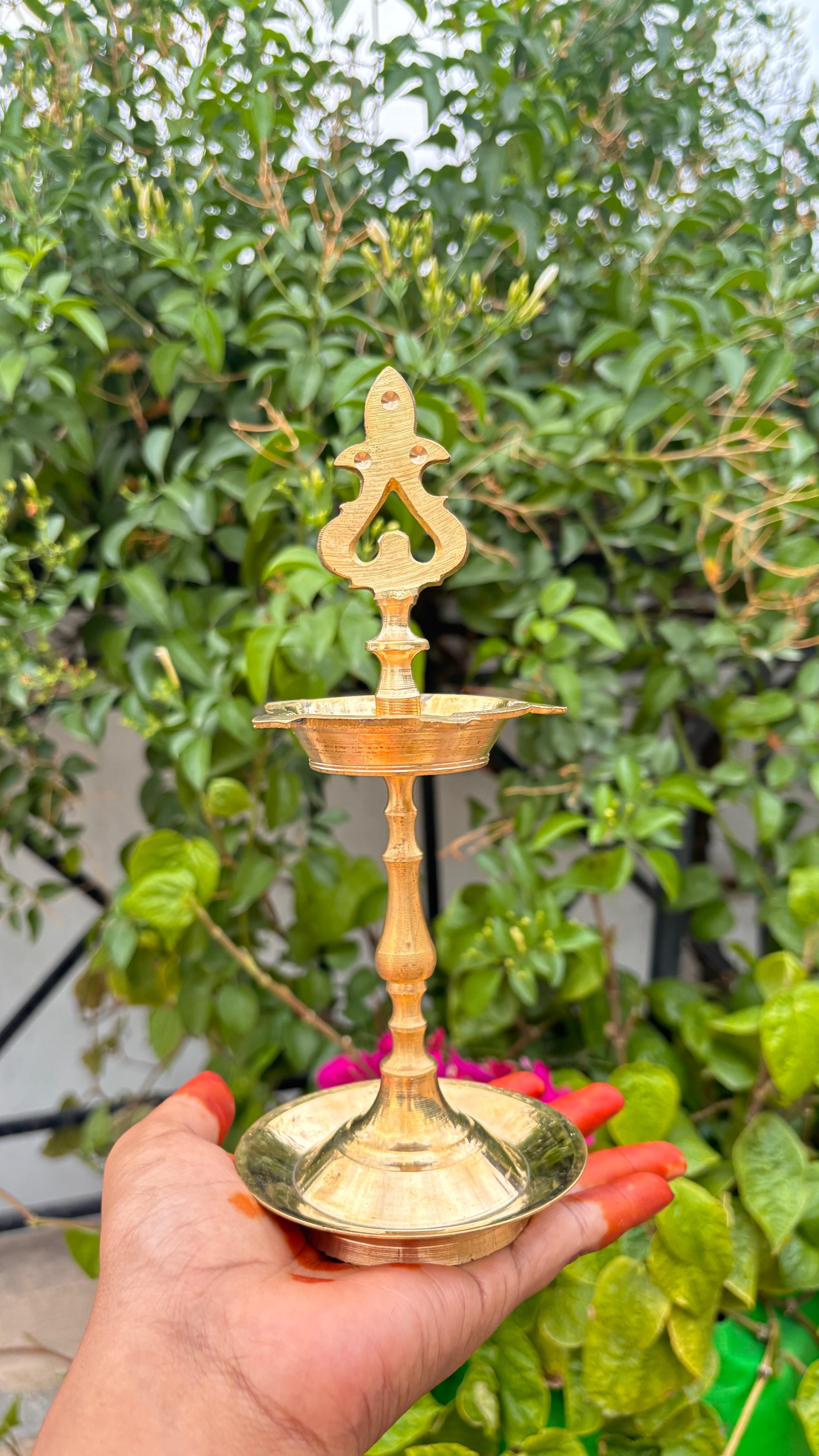 Chettinad Brass Kuthu Vilakku