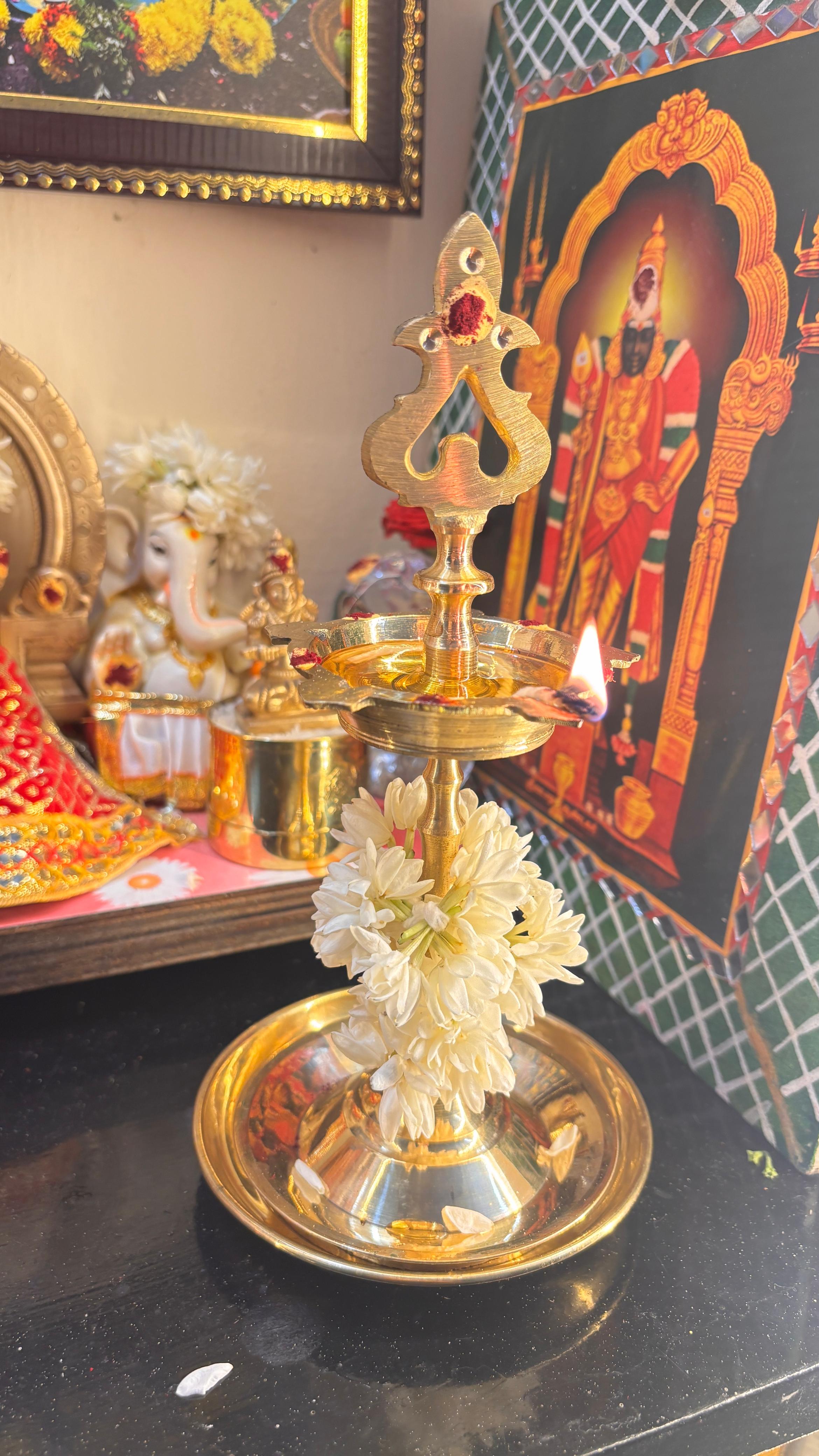 Chettinad Brass Kuthu Vilakku