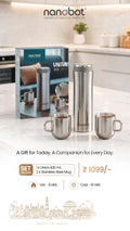 Nanobot Univa Duo – Premium Stainless Steel Flask & Mug Set