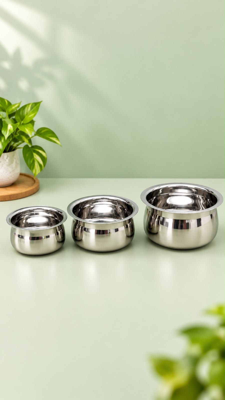 Stainless Steel Bowl Set – Premium Kitchen Essentials