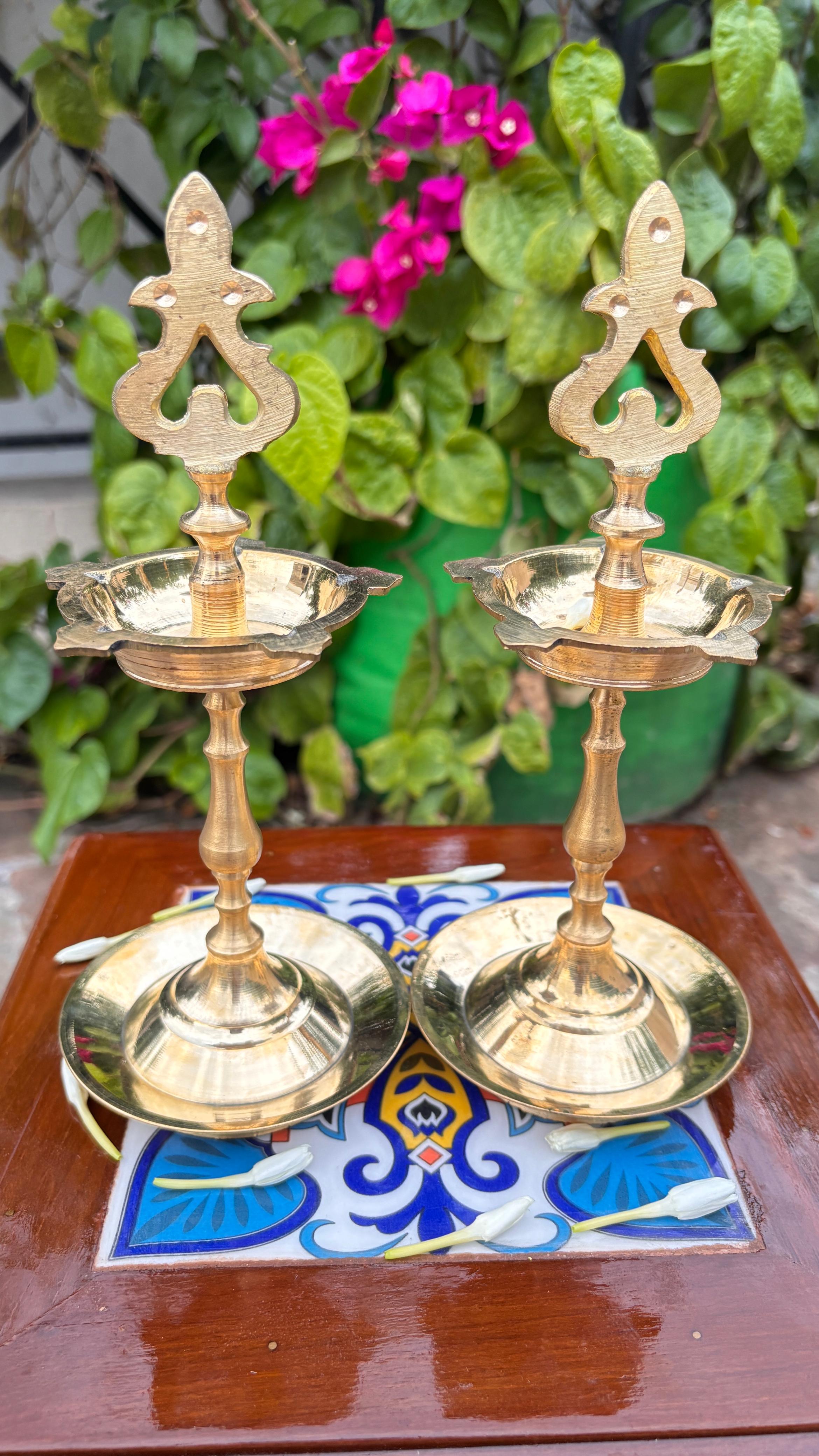 Chettinad Brass Kuthu Vilakku