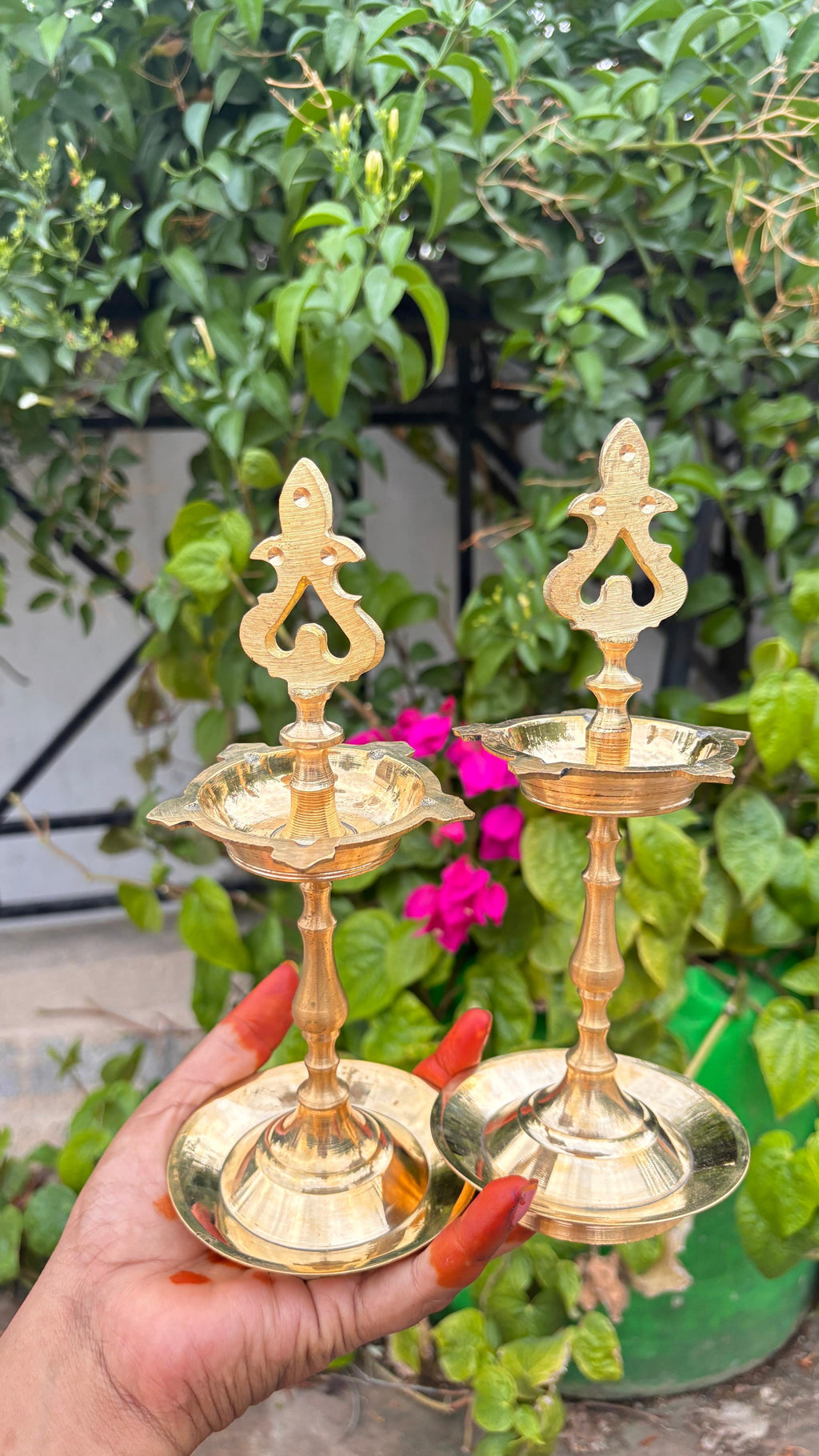 Chettinad Brass Kuthu Vilakku