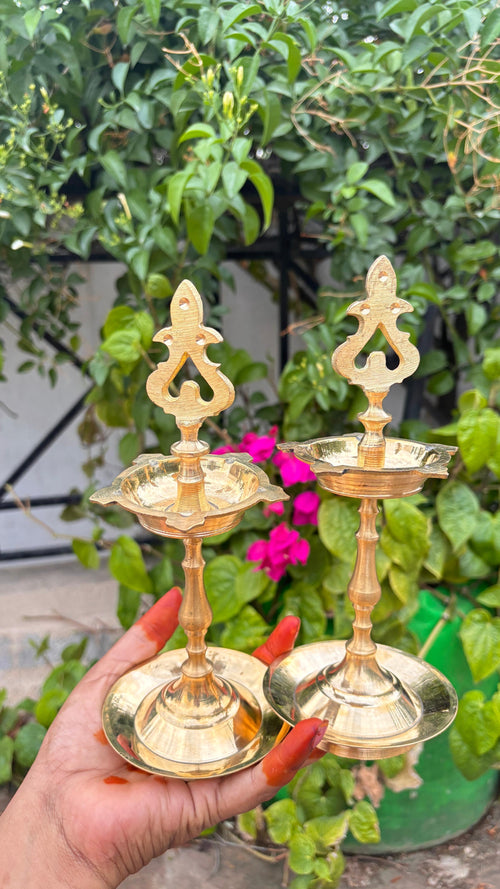 Chettinad Brass Kuthu Vilakku