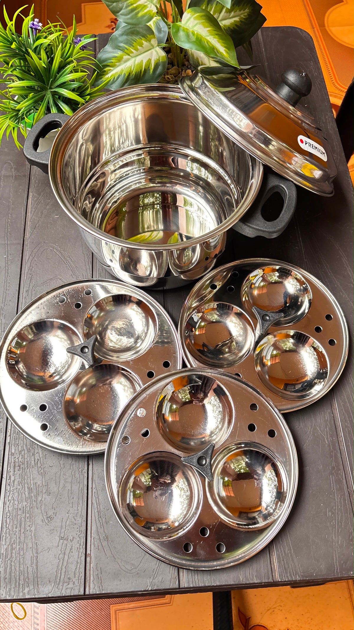 9 Idly Pot – 9 Large-Size Idli Capacity