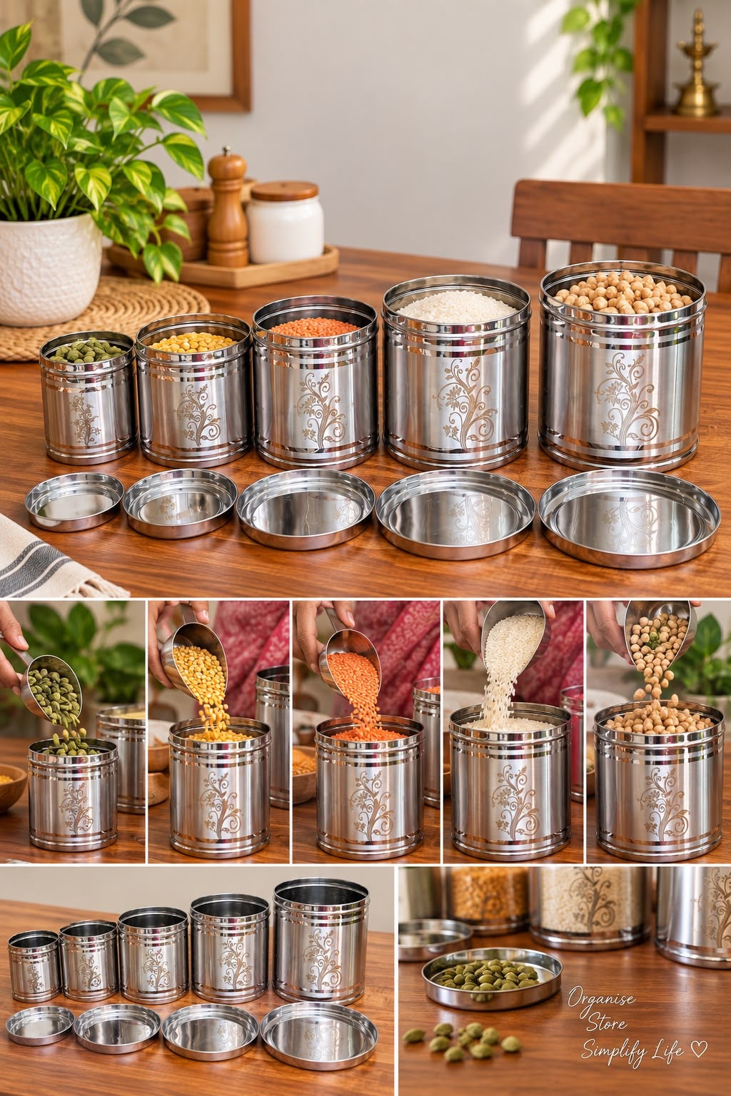 Premium Multipurpose Kitchen Storage Containers