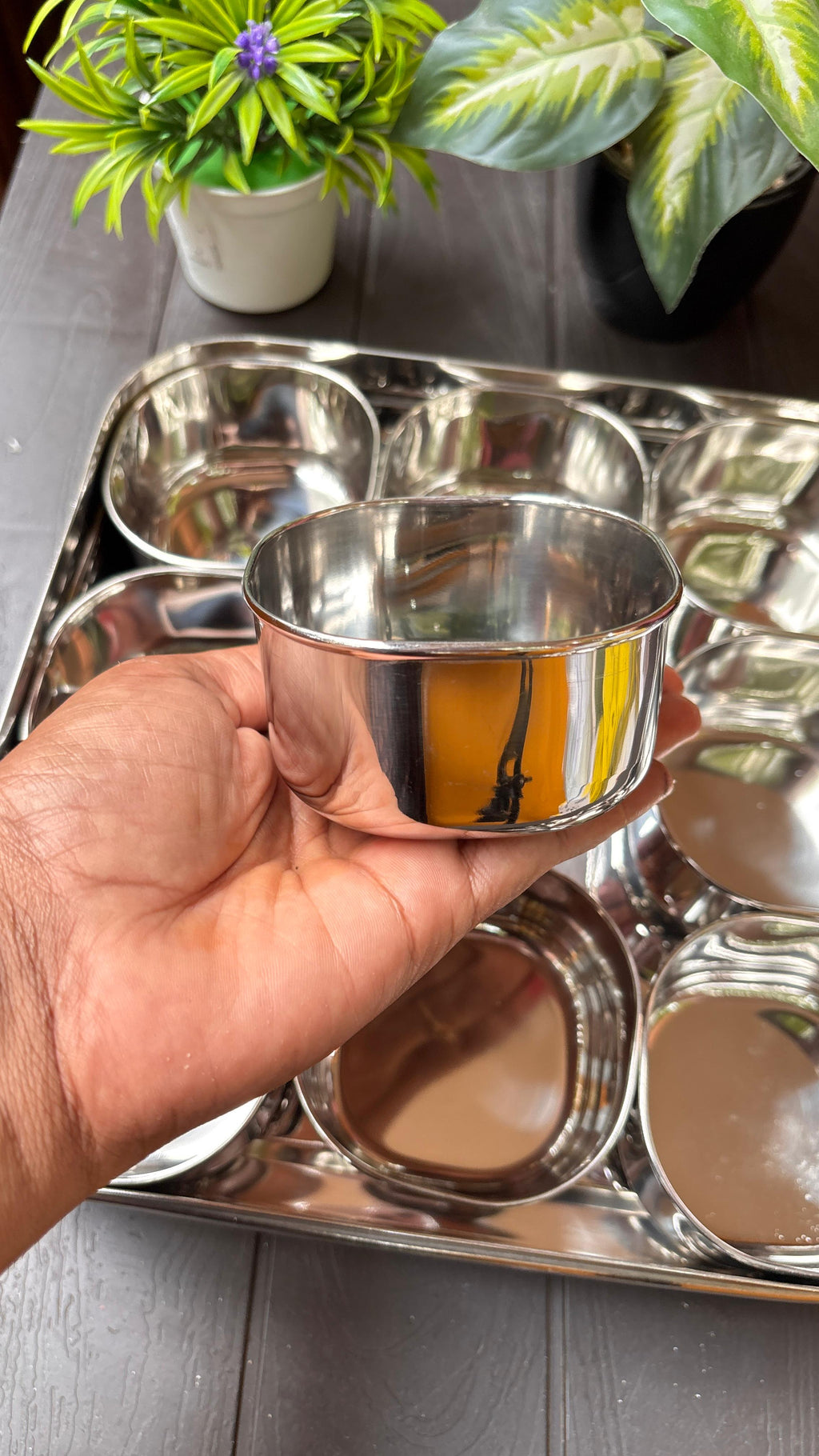 9-Container Transparent Masala Box