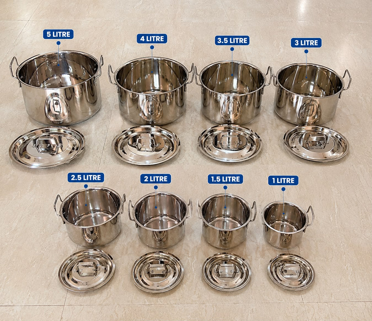 Karaikudi Stew Pan Set – 8 Pcs