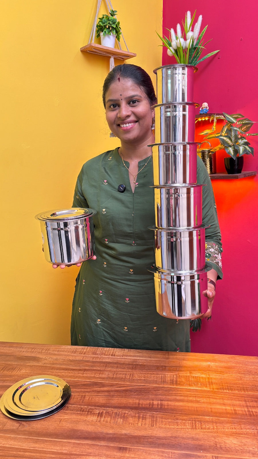 Karaikudi Adukku Satti – 6 Piece Set
