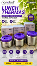 Nanobot Vacuum Lunch Box