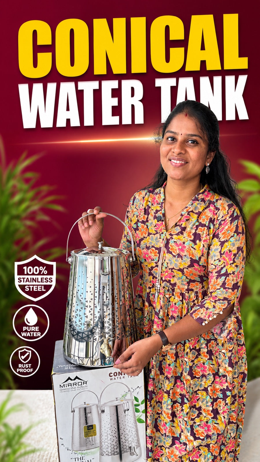Conical Water Tank plain
