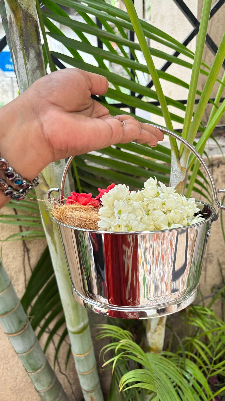 Karaikudi Poovali - Traditional Flower Basket